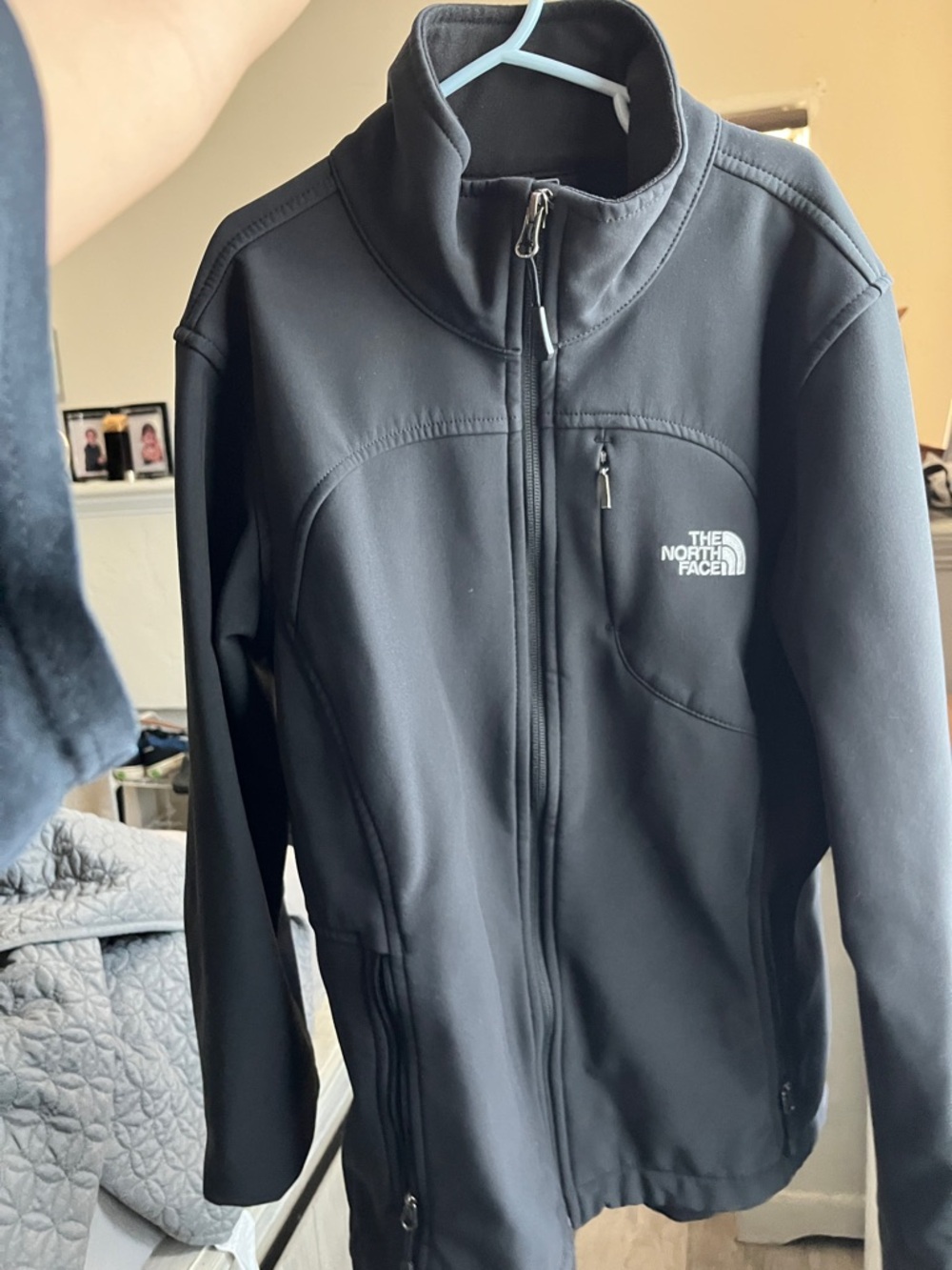 The North Face Black Full-Zip Softshell